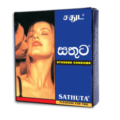 Sathuta - Best Studded Condom Packet ( 3 )