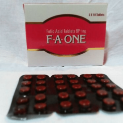 FA-ONE Best Folic Acid Tablets -BP 1 mg