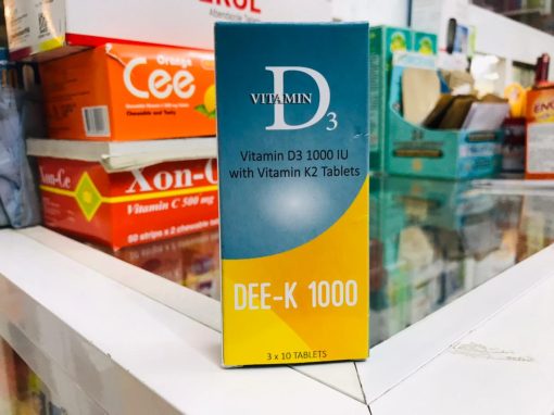 Vitamin D3 1000 with Vitamin K