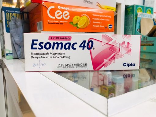 ESOMAC 40 mg Magnesium Delayed Release Tablets 40 mg