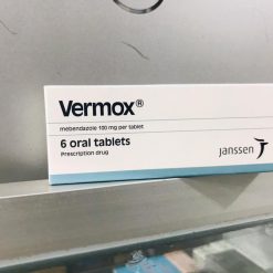 Vermox mebendazole 100mg