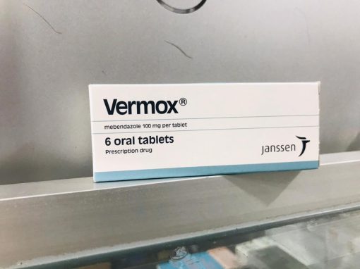 Vermox mebendazole 100mg