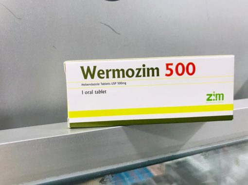 Wermozim 500 mebendazole tablets 500mg