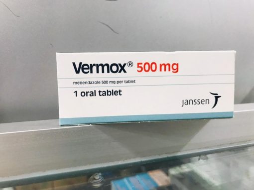 Vermox Mebendazole 500mg